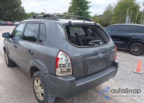 2007 Hyundai Tucson Gls из США, поврежденный, VIN KM8JM12B27U496706